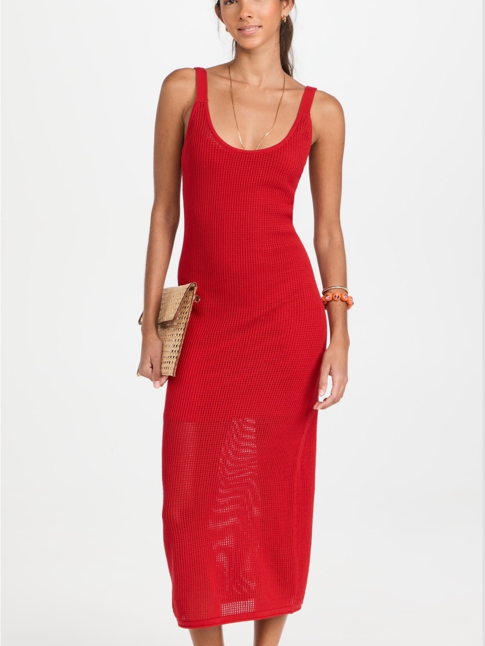 Red Staud Jessica Dress XS NWT